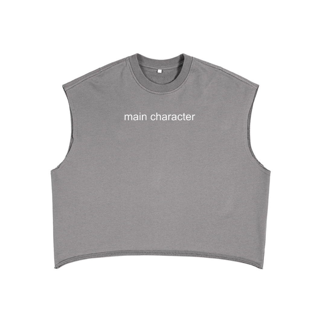 Main Character Boxy Tank Top