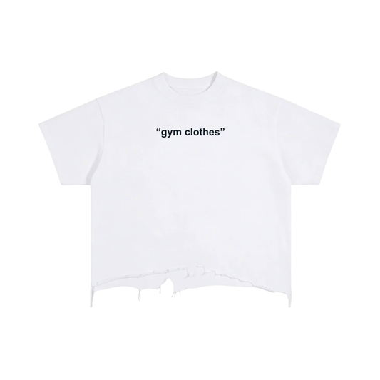 Gym Clothes Boxy T-Shirt