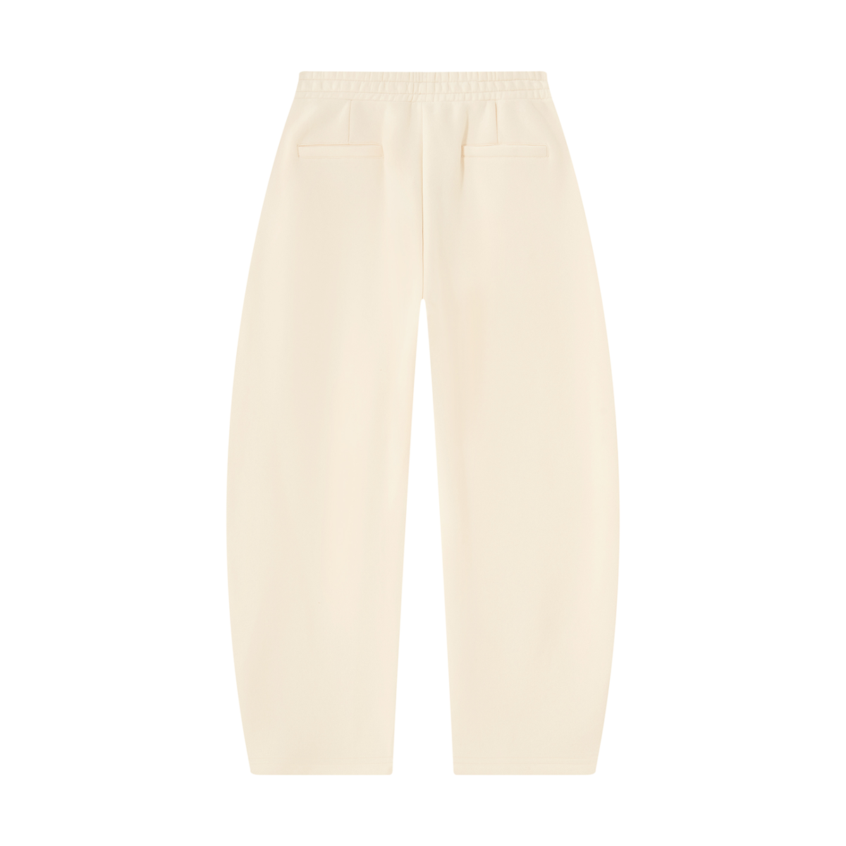 "OVERDRESSED" Unisex Barrel Leg Sweatpants