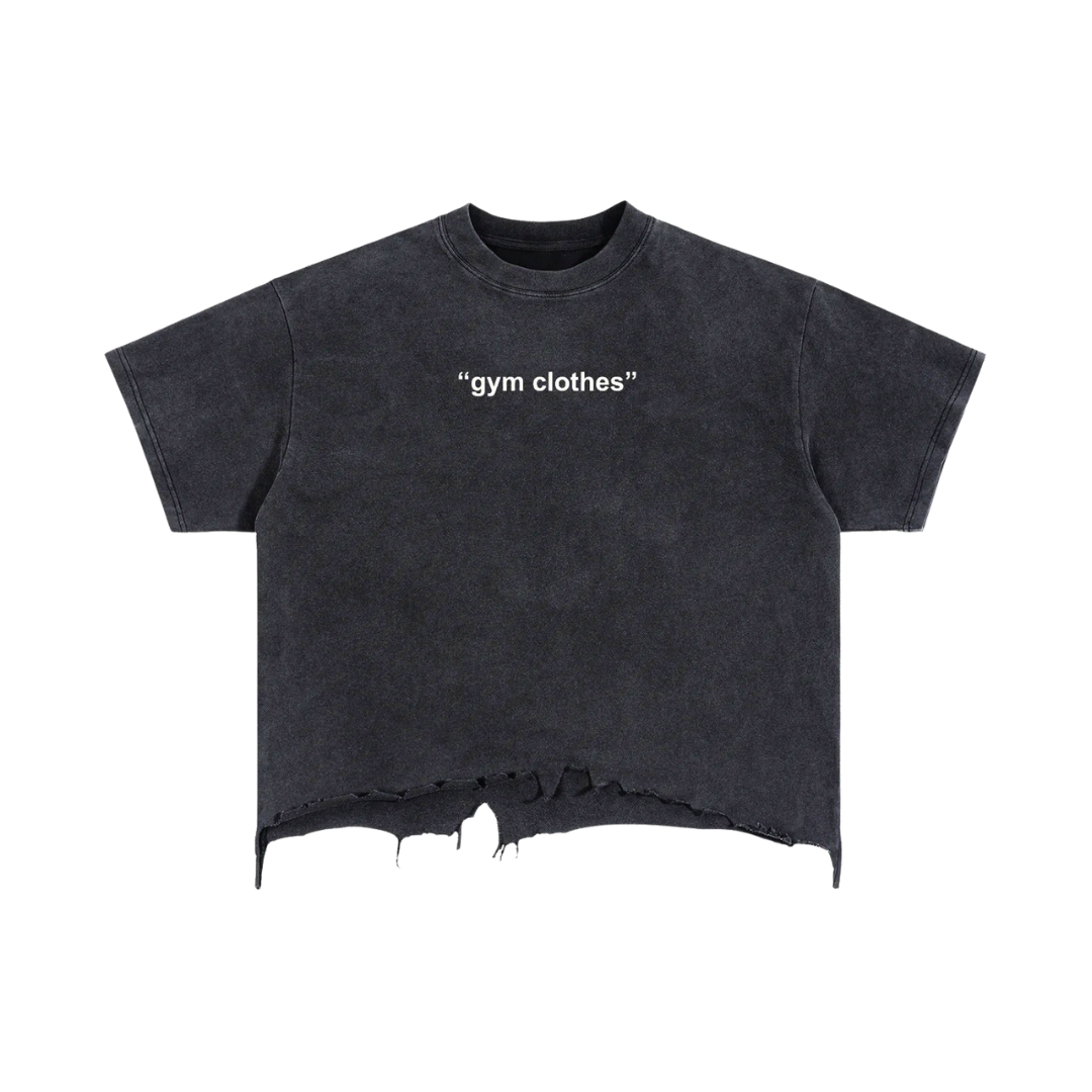 Gym Clothes Boxy T-Shirt