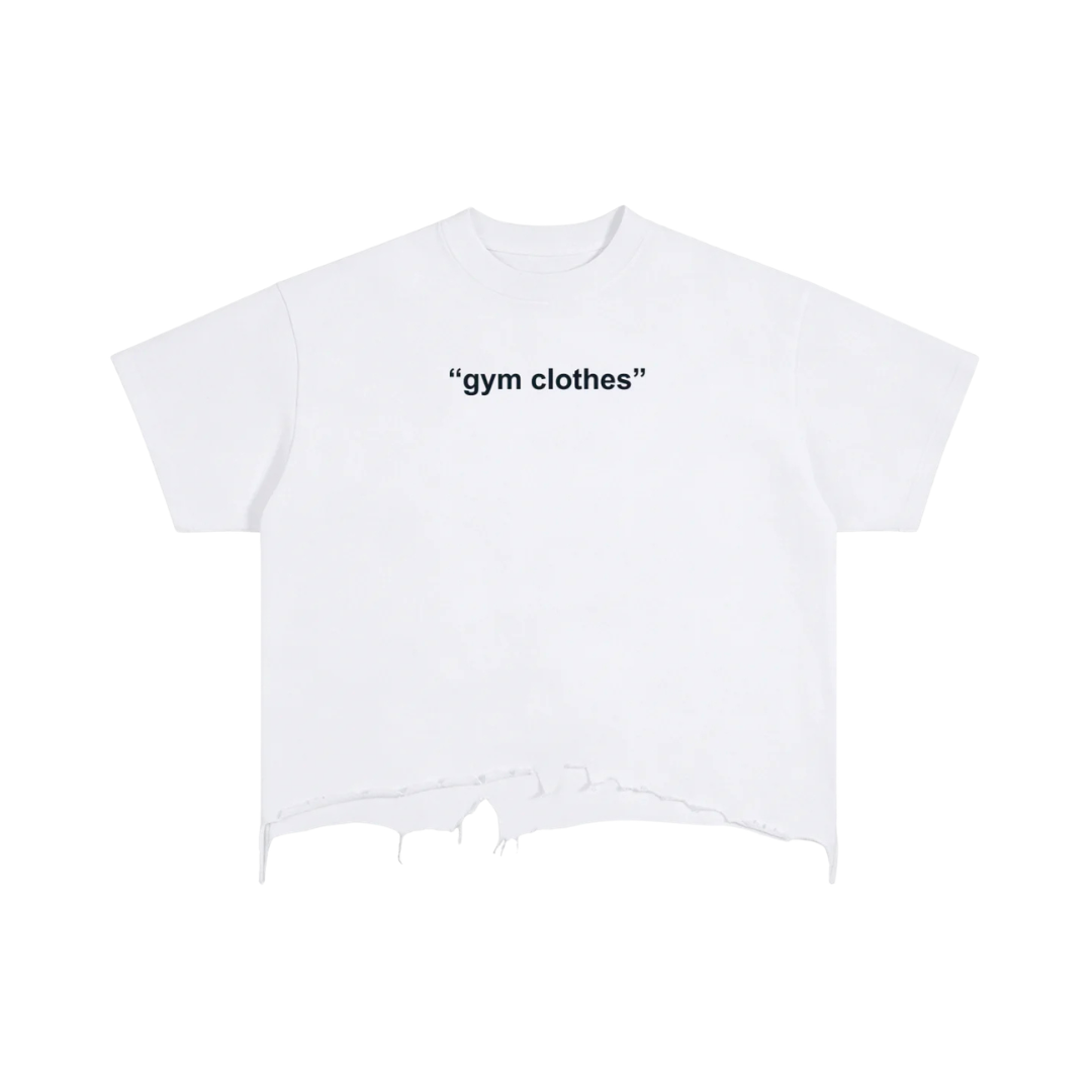 Gym Clothes Boxy T-Shirt