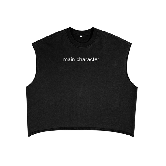 Main Character Boxy Tank Top