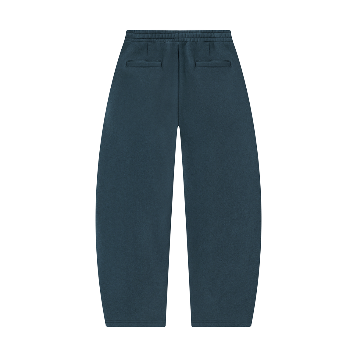 "OVERDRESSED" Unisex Barrel Leg Sweatpants