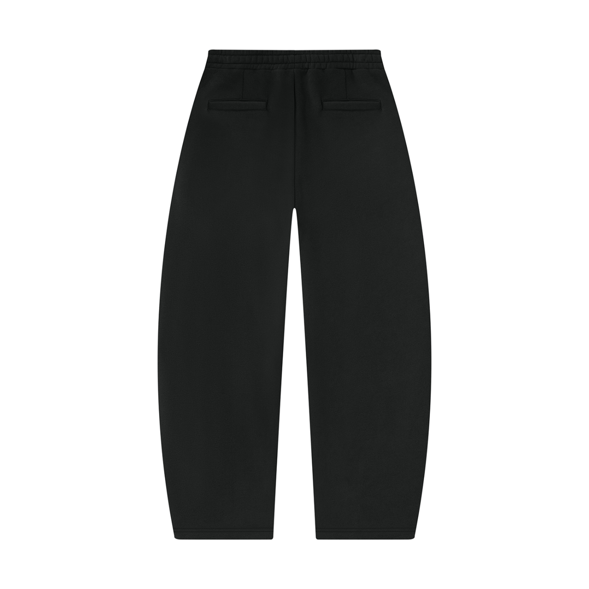 "OVERDRESSED" Unisex Barrel Leg Sweatpants