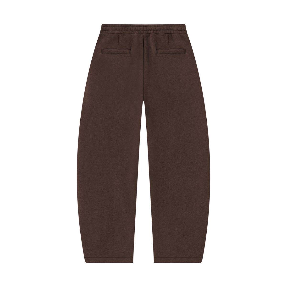 "OVERDRESSED" Unisex Barrel Leg Sweatpants