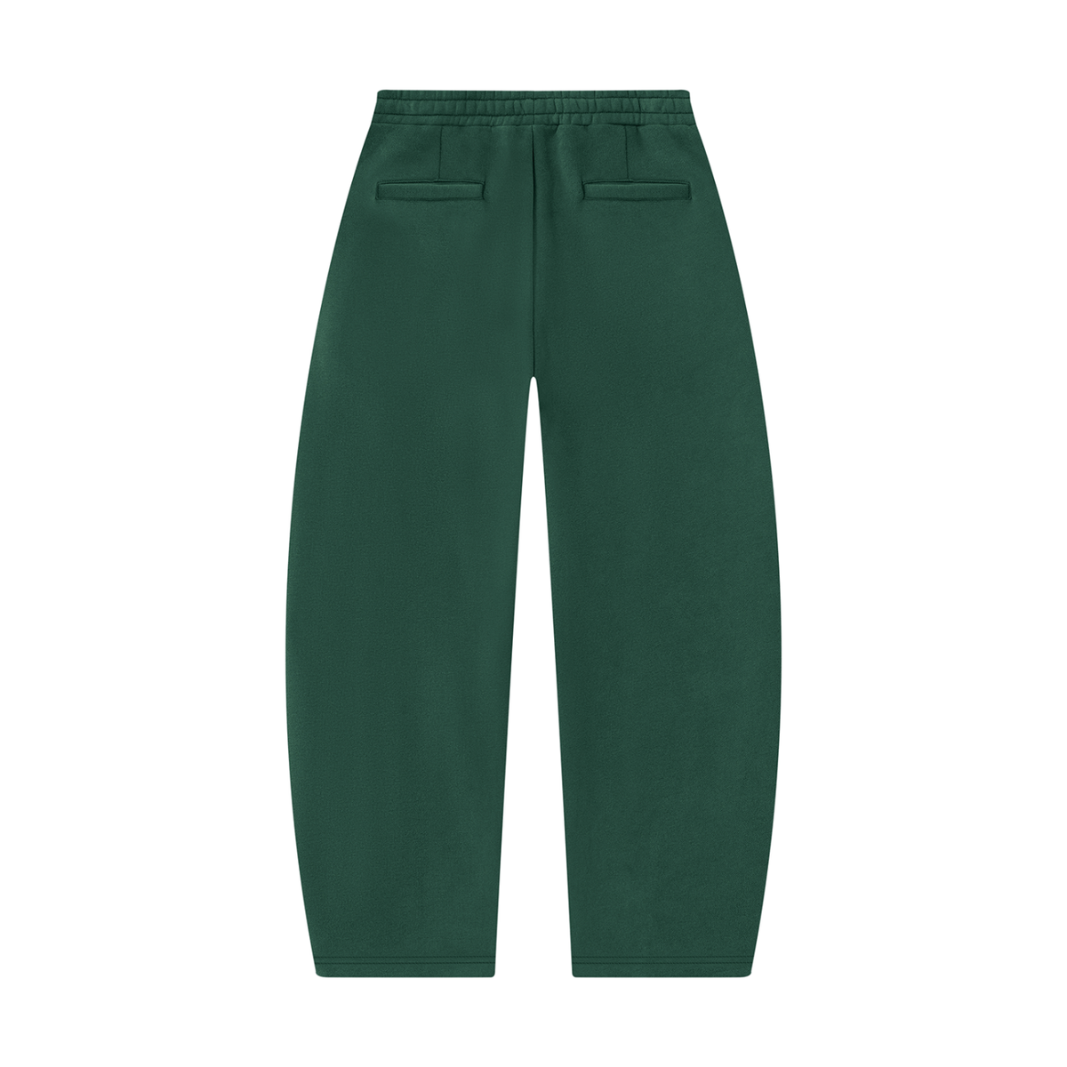 "OVERDRESSED" Unisex Barrel Leg Sweatpants