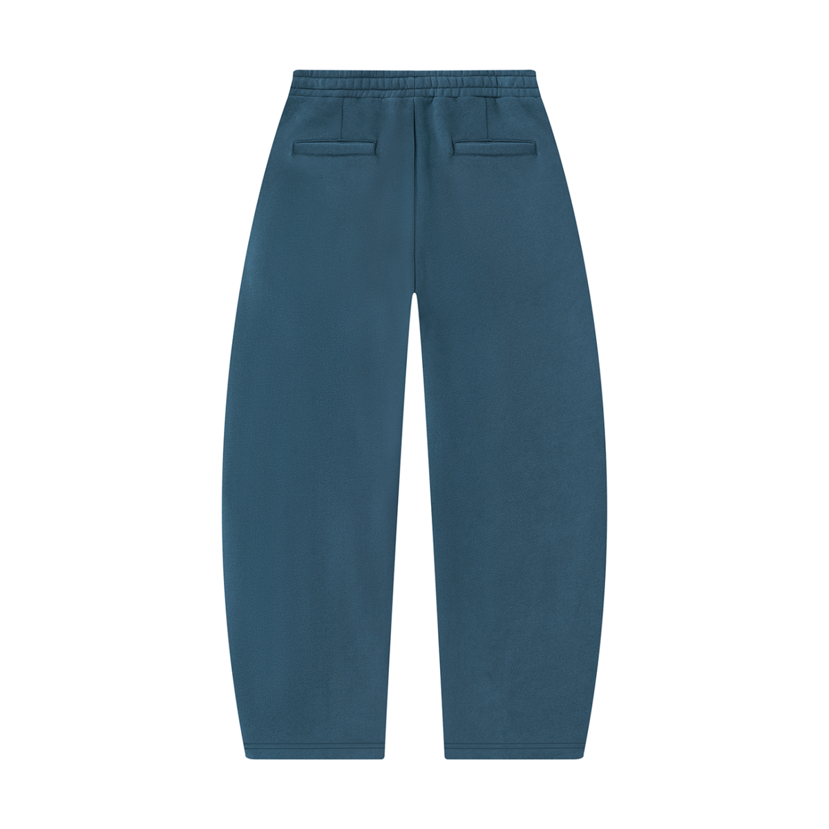 "OVERDRESSED" Unisex Barrel Leg Sweatpants